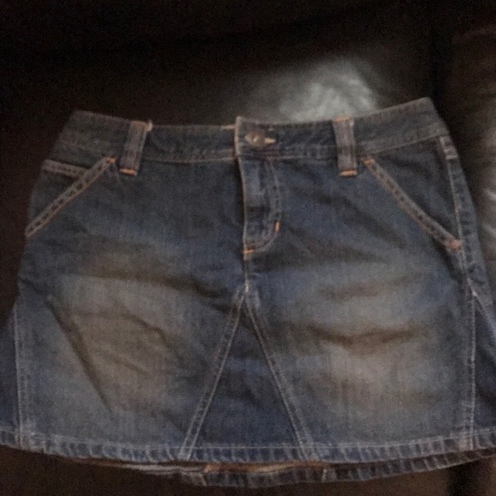 Denim skirt